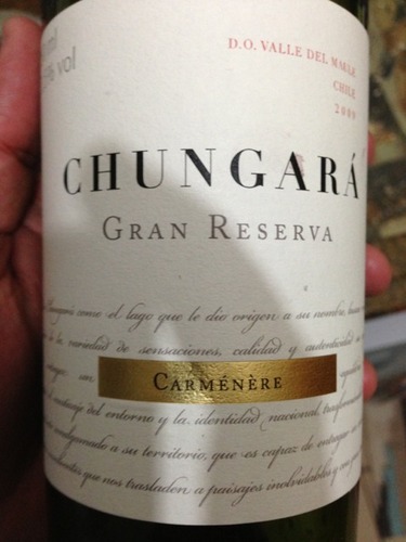 CHUNGARA Camenere Grand Reserva