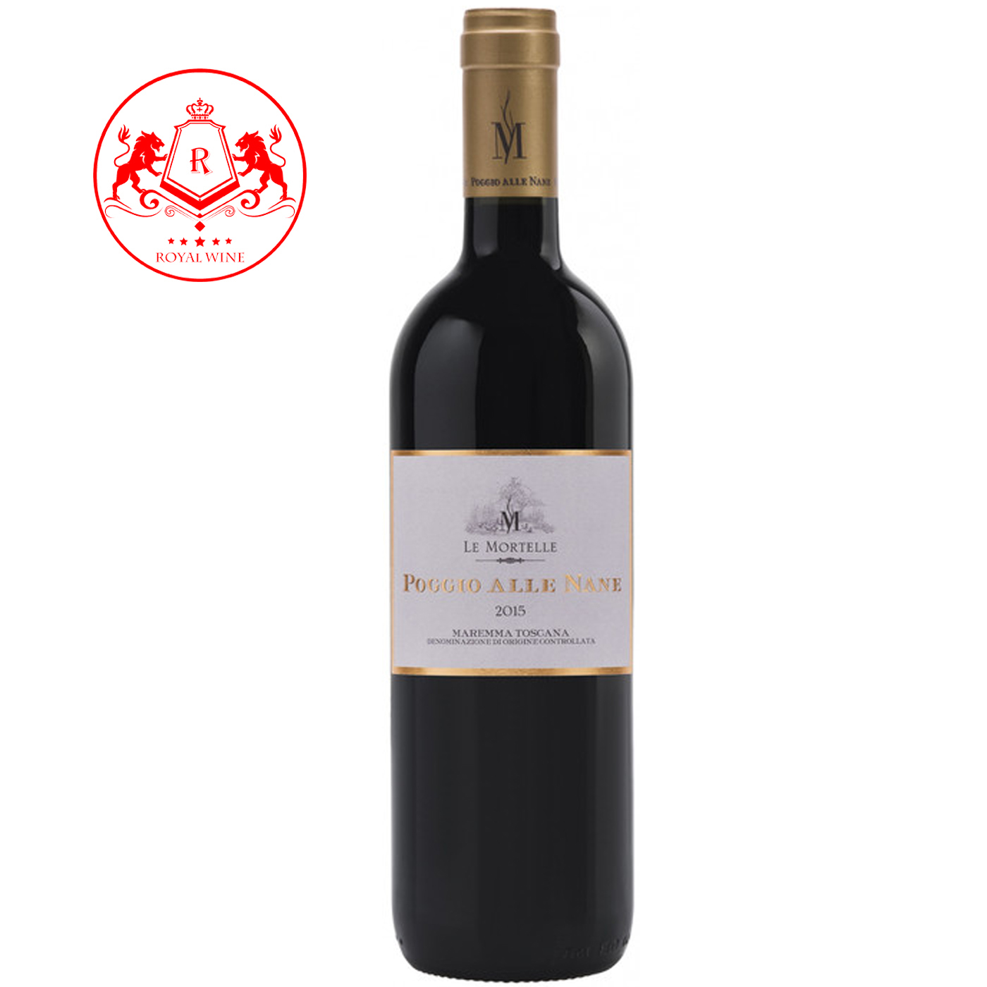 Rượu vang Le Mortelle POGGIE ALLE NAME Maremma Toscana