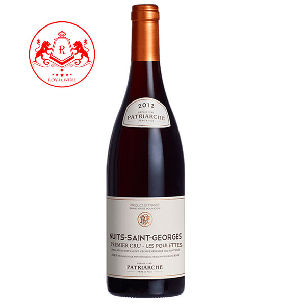 Rượu Vang Patriarche Nuits Sanit Georges Les Cailles
